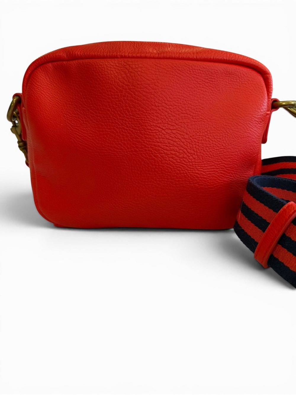 5 for $25!! Universal Thread Red/Navy Checkered Woven Crossbody Camera Bag - Picture 6 of 13
